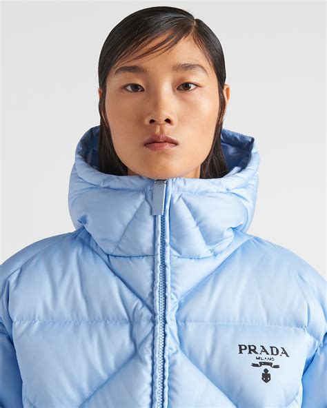 prada gabardine down jacket